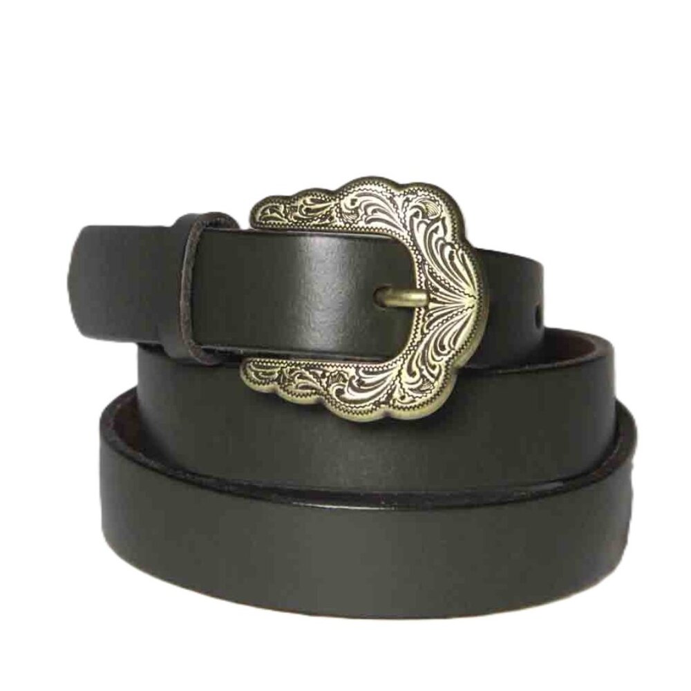 Lucky Brand Green Leather Belt Women's Size Small